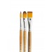KCK PREMIUM NYLON LONG HANDLE ARTIST BRUSH - BR LH12